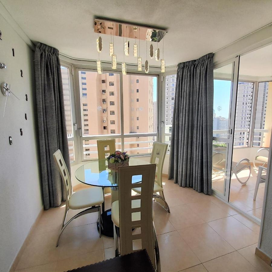 Apartment Glamour Alhambra Rincon De Loix Benidorm-Sea View-Free Parking, Wi-Fi, Pool, New Air Conditioning Esterno foto