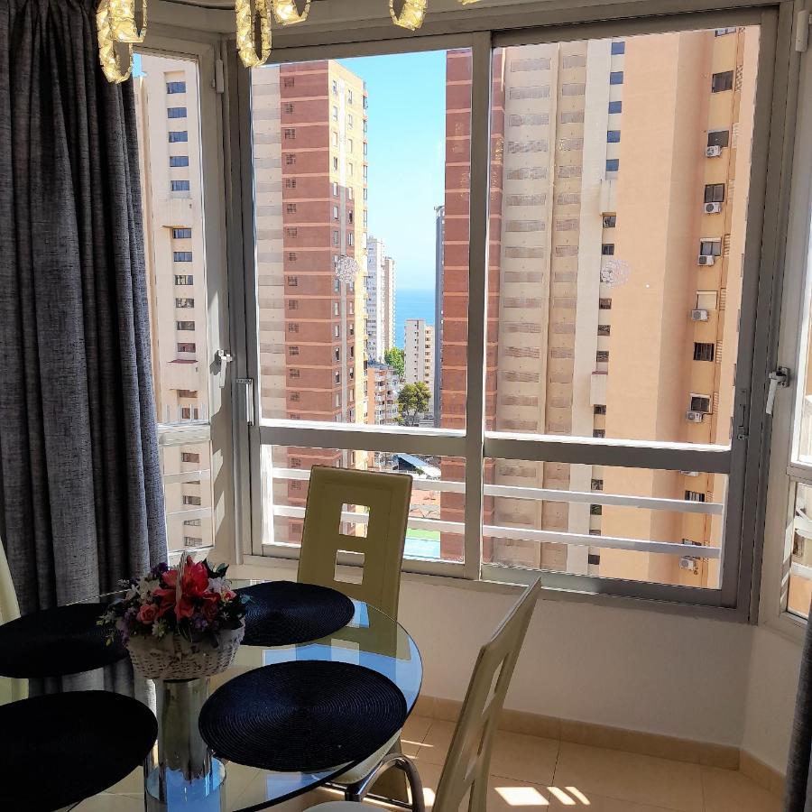 Apartment Glamour Alhambra Rincon De Loix Benidorm-Sea View-Free Parking, Wi-Fi, Pool, New Air Conditioning Esterno foto